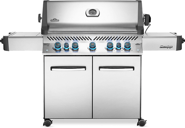 Napoleon 75" Prestige 665 RSIB Natural Gas Grill with Infrared Side and Rear Burners in Stainless Steel (P665RSIBNSS)