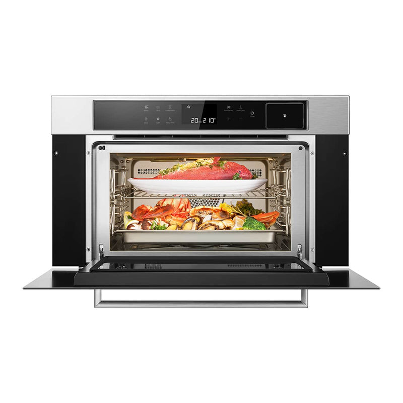 ROBAM 30-Inch  Built-In Convection Wall Oven with Air Fry & Steam Cooking in Stainless Steel (CQ762S)