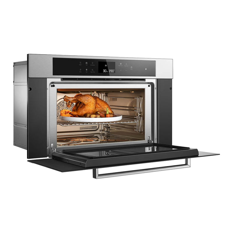 ROBAM 30-Inch  Built-In Convection Wall Oven with Air Fry & Steam Cooking in Stainless Steel (CQ762S)