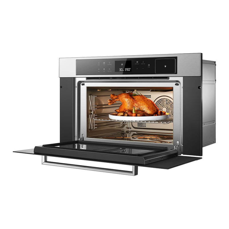 ROBAM 30-Inch  Built-In Convection Wall Oven with Air Fry & Steam Cooking in Stainless Steel (CQ762S)