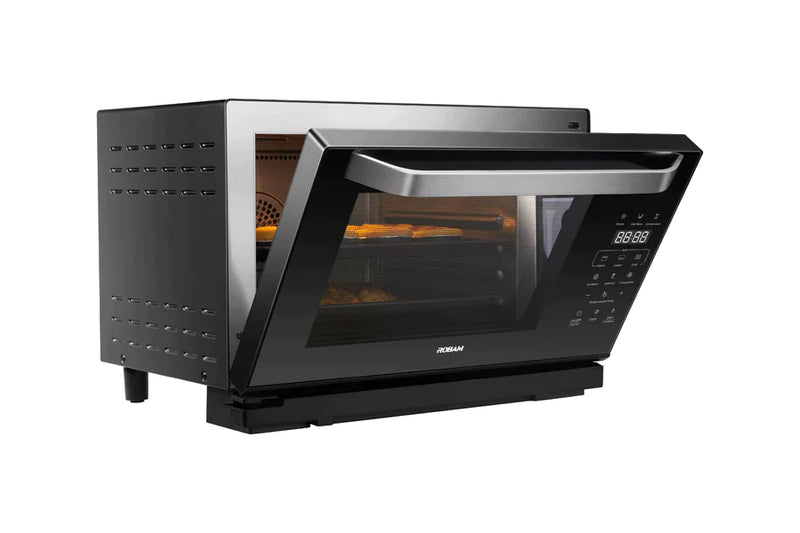 ROBAM 20-Inch Portable Steam Convection Toaster Oven in Black (CT761)