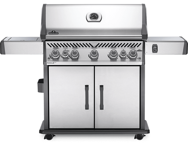 Napoleon 66" Rogue SE 625 RSIB Propane Gas Grill with Infrared Side and Rear Burners in Stainless Steel (RSE625RSIBPSS-1)