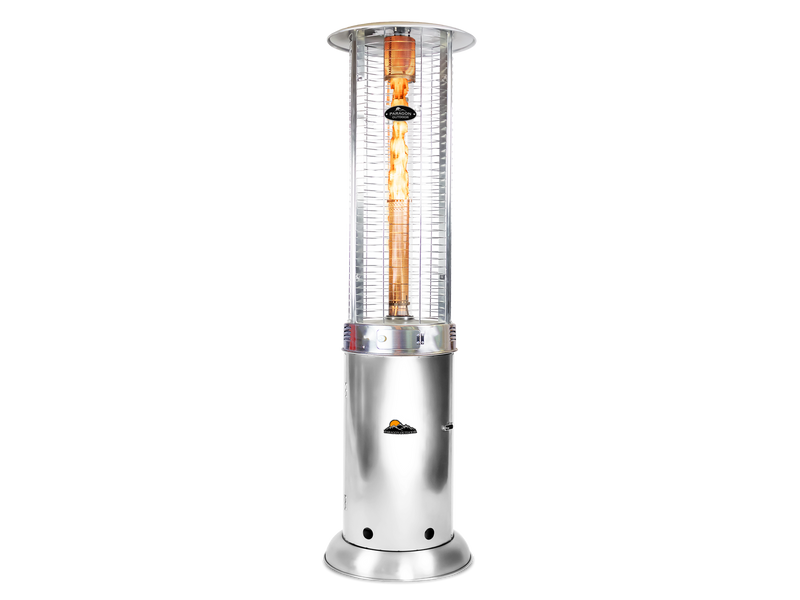 Paragon Outdoor Shine Round Flame Tower Heater, 82.5”, 44,000 BTU