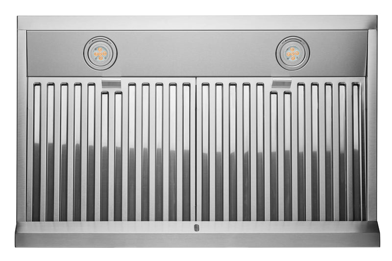 Hauslane 36-Inch Wall Mount Touch Control Range Hood with Stainless Steel Filters in Stainless Steel (WM-538SS-36)