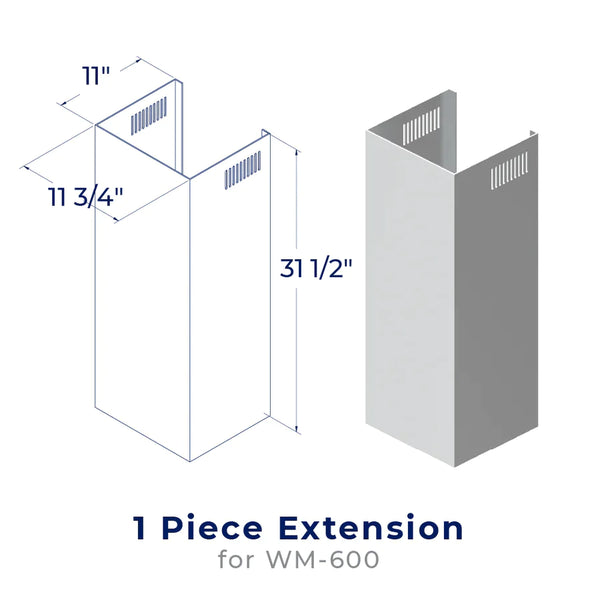 Hauslane Chimney Extension for WM600 (CHE004)