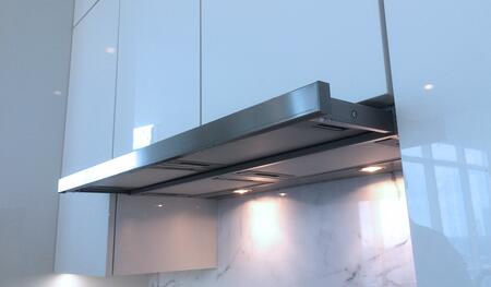 Faber 36" Cristal Under Cabinet Convertible Range Hood with 600 CFM Class Blower in Stainless Steel (CRIS36SS600)