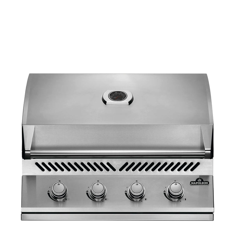 Napoleon 32" 500 Series Built-In Propane Gas Grill Head in Stainless Steel (BI32PSS)