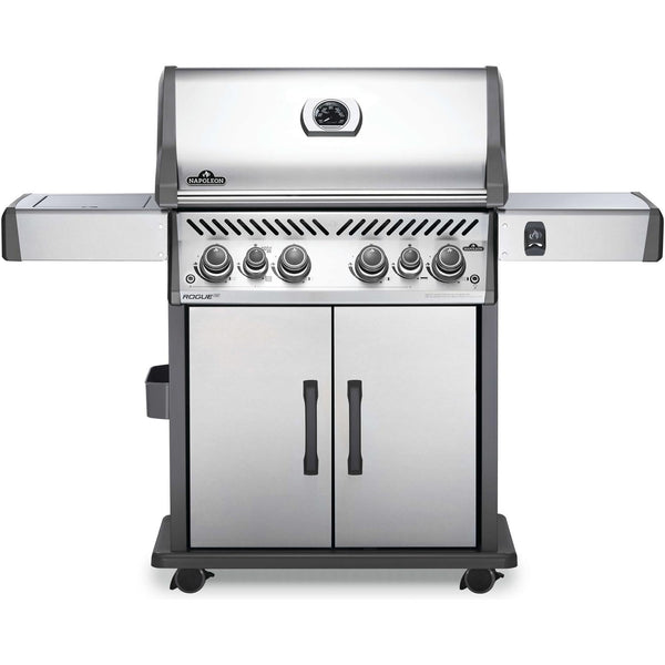 Napoleon 61" Rogue SE 525 RSIB Propane Gas Grill with Infrared Side and Rear Burners in Stainless Steel (RSE525RSIBPSS-1)