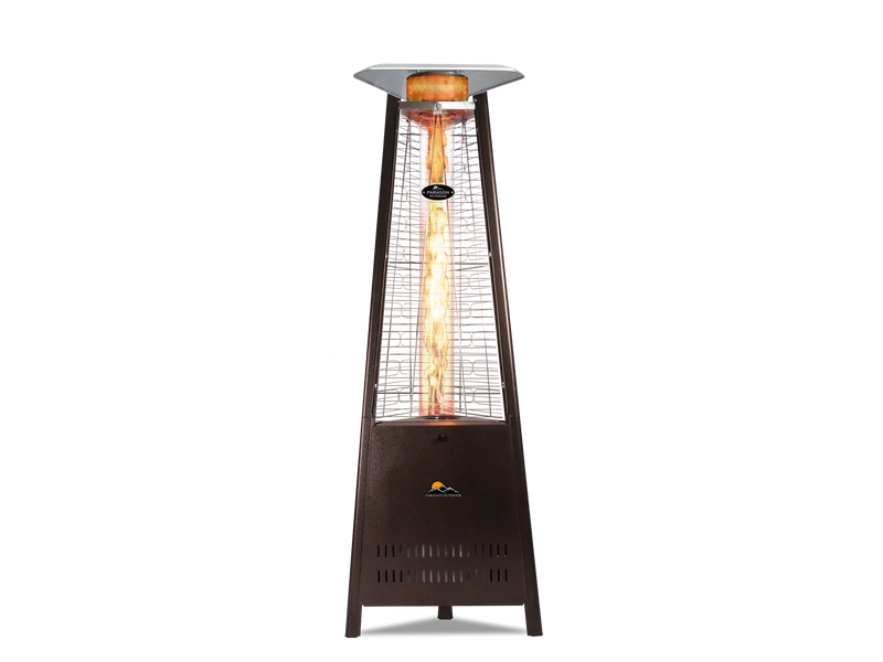 Paragon Outdoor Boost Triangle Flame Tower Heater, 72.5", 42,000 BTU