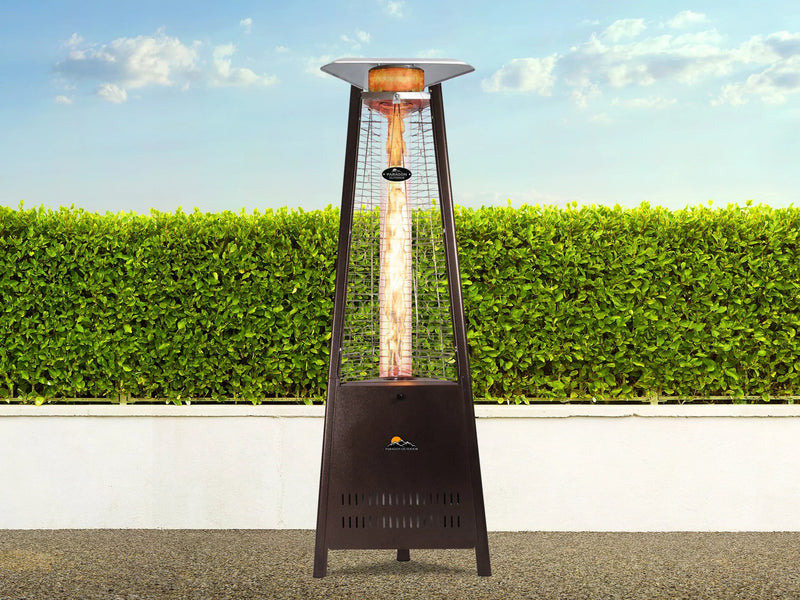 Paragon Outdoor Boost Triangle Flame Tower Heater, 72.5", 42,000 BTU