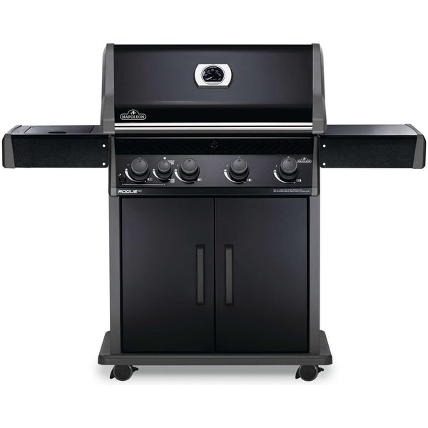 Napoleon 61" Rogue XT 525 SIB Natural Gas Grill with Infrared Side Burner in Black (RXT525SIBNK-1)