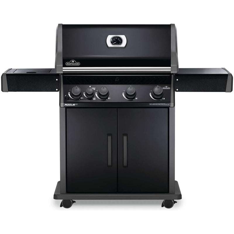 Napoleon 61" Rogue XT 525 SIB Natural Gas Grill with Infrared Side Burner in Black (RXT525SIBNK-1)