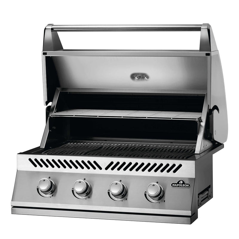 Napoleon 32" 500 Series Built-In Natural Gas Grill Head in Stainless Steel (BI32NSS)