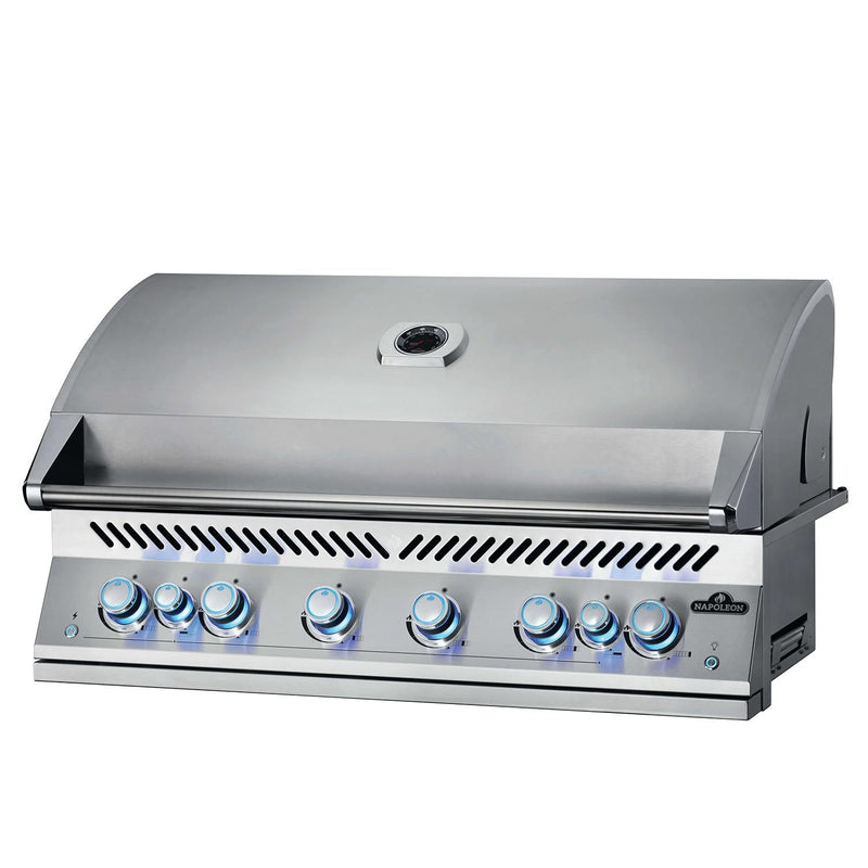 Napoleon 44" 700 Series 44 RB Built-In Natural Gas Grill with Dual Infrared Rear Burners in Stainless Steel (BIG44RBNSS)