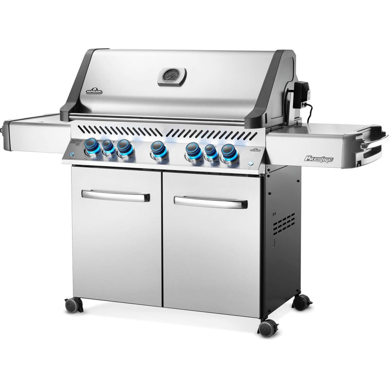 Napoleon 75" Prestige 665 RSIB Natural Gas Grill with Infrared Side and Rear Burners in Stainless Steel (P665RSIBNSS)