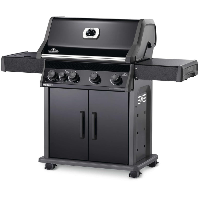 Napoleon 66" Rogue XT 625 SIB Natural Gas Grill with Infrared Side Burner in Black (RXT625SIBNK-1)