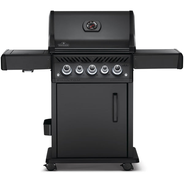 Napoleon 55" Phantom Rogue SE 425 RSIB Propane Gas Grill with Infrared Side and Rear Burners in Matte Black (RSE425RSIBPMK-1-PHM)