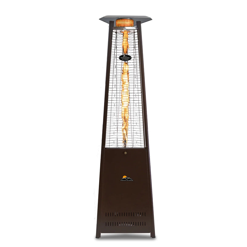 Paragon Outdoor Elevate Flame Tower Heater, 92.5", 42,000 BTU