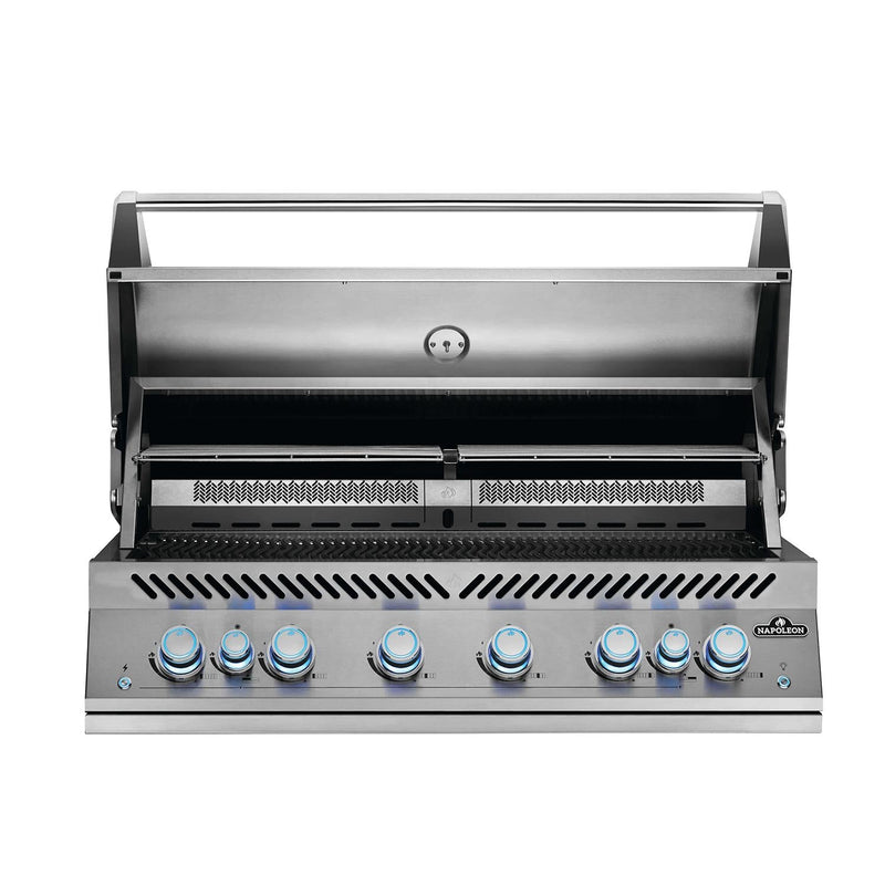 Napoleon 44" 700 Series 44 RB Built-In Natural Gas Grill with Dual Infrared Rear Burners in Stainless Steel (BIG44RBNSS)