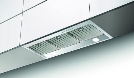 Faber 35" Inca Under Cabinet Insert Convertible Range Hood with 600 CFM VAM Blower in Stainless Steel (INHC35SSV)