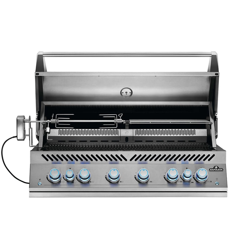 Napoleon 44" 700 Series 44 RB Built-In Propane Gas Grill with Dual Infrared Rear Burners in Stainless Steel (BIG44RBPSS)