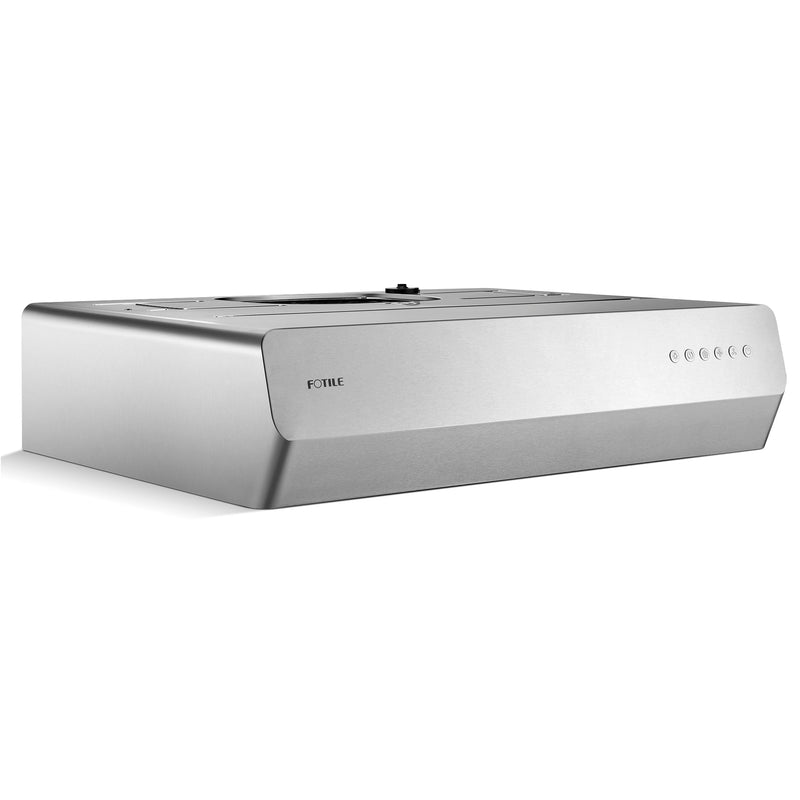 Fotile Pixie Air Series 30-inch 800 CFM Slim Line Under Cabinet Range Hood with WhisPower Motors and Capture-Shield Technology for Powerful & Quiet Cooking Ventilation (UQS3001)