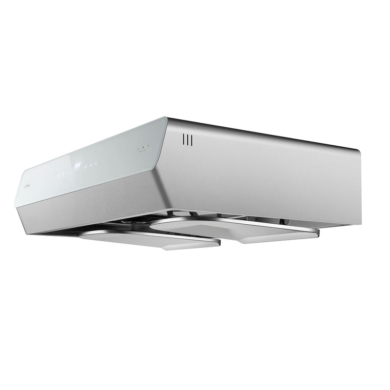 Fotile Pixie Air Series 30-inch 850 CFM Slim Line Under the Cabinet Range Hood with WhisPower Motors and Capture-Shield Technology for Powerful & Quiet Cooking Ventilation (UQG3002)