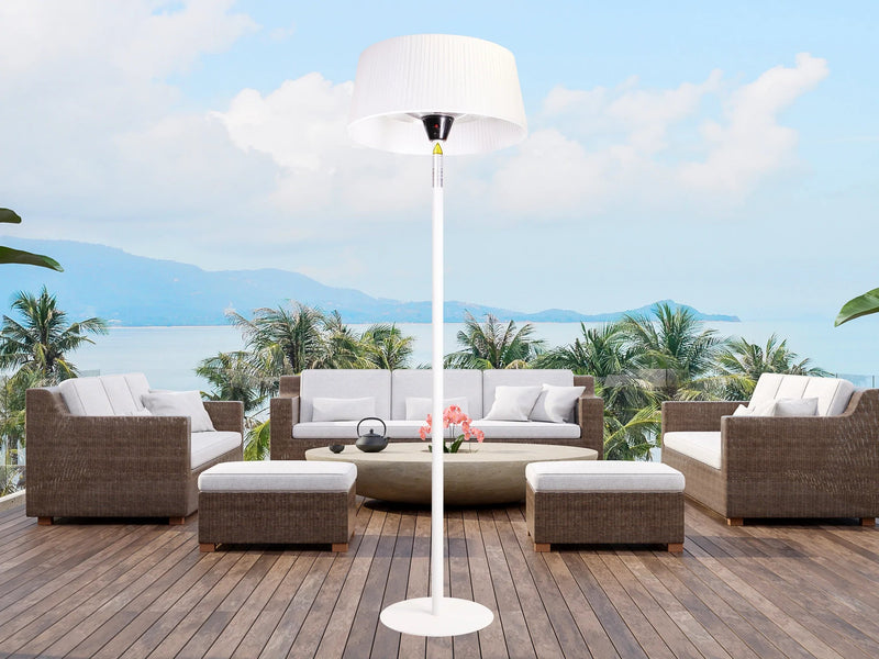 Paragon Outdoor 82.5" Glow Electric Pedestal Heater, 1500W