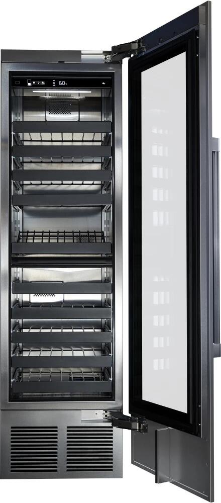 Perlick 24" Built-In Dual Zone Wine Cooler with 94 Bottle Capacity in Panel Ready,  Star-K Certification (CR24D-1-4L & CR24D14R)